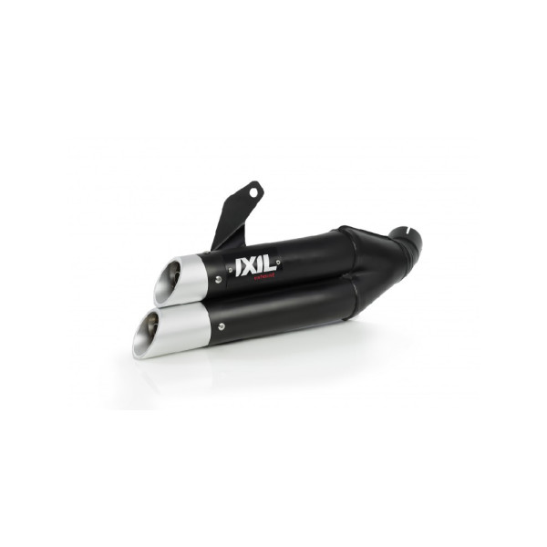 Повний вихлопний систем IXIL Dual Hyperlow XL L3XB Kawasaki Z 650 RS (24-)/ Ninja 650 (23-) чорний