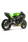 Повний вихлопний система Akrapović Racing Line Kawasaki Z650 (21-)/ Z650 RS (22-)/ Ninja 650 (23) титан