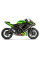 Повний вихлопний система Akrapović Racing Line Kawasaki Z650 (21-)/ Z650 RS (22-)/ Ninja 650 (23) титан