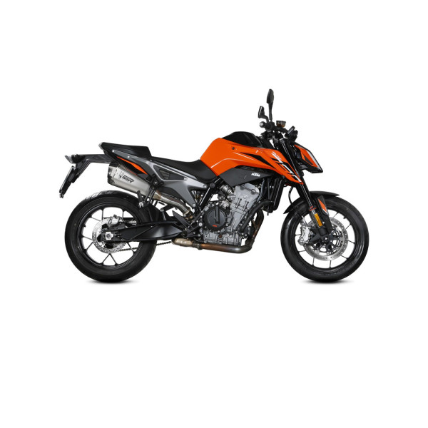 Глушник мотоцикловий Slip-On Line (Delta Race) MIVV для KTM Duke 790 (18-20) / 890 (20-) срібний