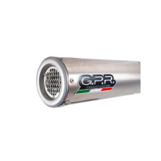 Глушник G.P.R M3 Inox Slip-On, Нержавіюча сталь - Moto Guzzi Sport 1200 4V 06-07