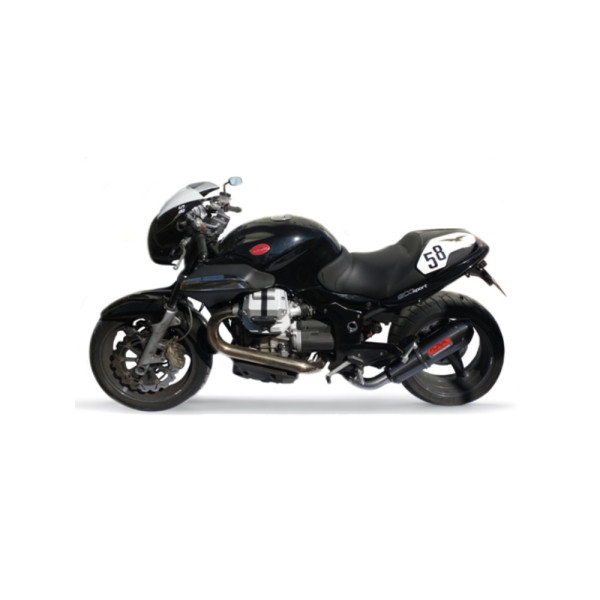 Глушник G.P.R GPE Ann. Poppy Slip-On, Нержавіюча сталь - Moto Guzzi Sport 1200 8V 08-13