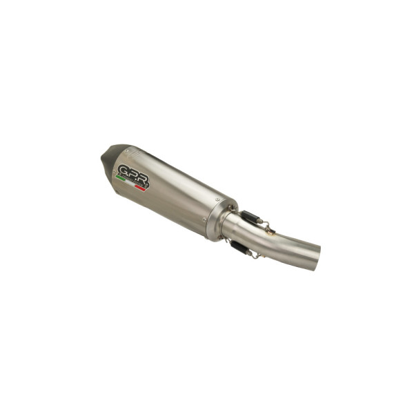 Глушник G.P.R GPE Ann. Titanium Slip-On, Titanium - Moto Guzzi Sport 1200 8V 08-13