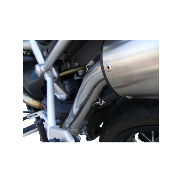 Глушник G.P.R Albus Ceramic Slip-On, Алюміній - Moto Guzzi Stelvio 1200 4V 08-10