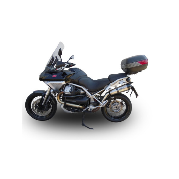 Глушник G.P.R GPE Ann. Titanium Slip-On, Titanium - Moto Guzzi Stelvio 1200 4V 08-10