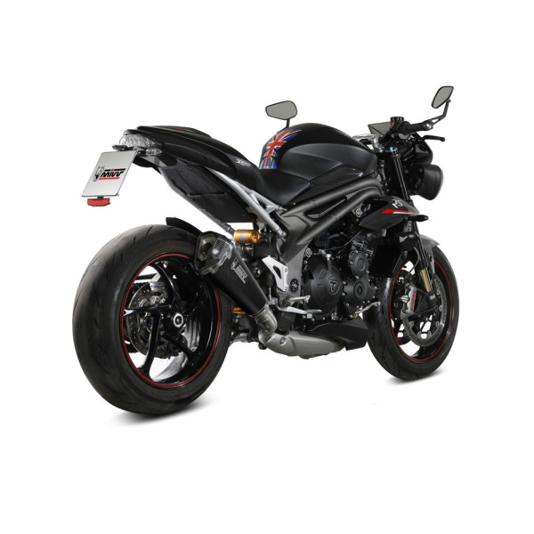 Глушник мотоцикловий Slip-On Line (Delta Race Carbon) MIVV для Triumph Speed Triple 1050 R / S / RS (18-20)