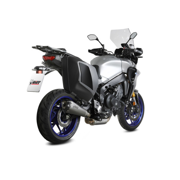 Повний вихлопний система (Delta Race) MIVV для Yamaha Tracer 9 / GT (21-) срібний
