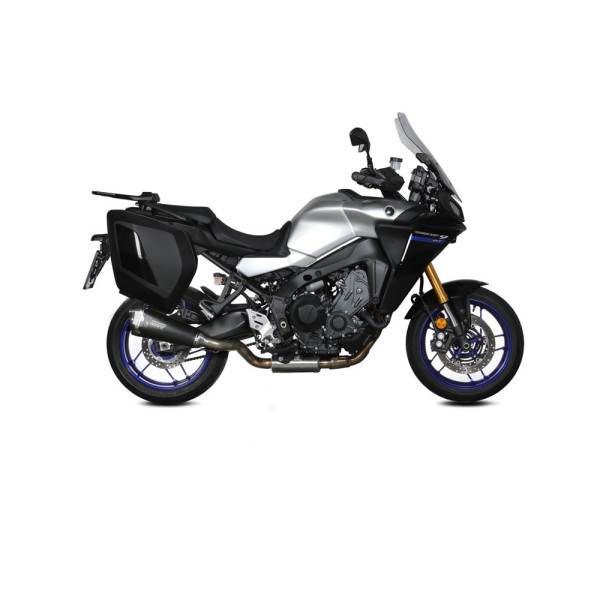 Повний вихлопний комплект (Delta Race) MIVV для Yamaha Tracer 9 / GT (21-) чорний