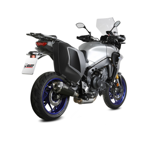 Повний вихлопний комплект (Delta Race) MIVV для Yamaha Tracer 9 / GT (21-) чорний