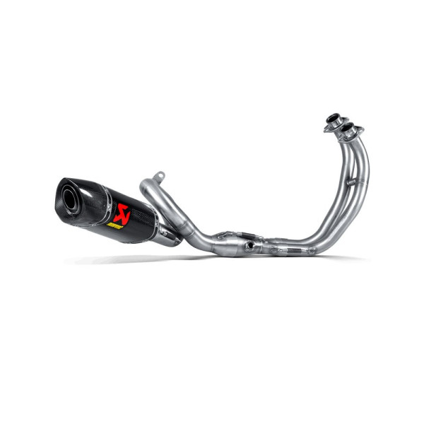 Повний вихлопний системи Akrapovič Racing Line Yamaha MT-07/ FZ-07 (14-)/ Tracer 700/ GT (16-23)/ XSR 700 (16-)/ XSR 700 XTribute (19-22) вуглецеве волокно