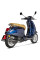 Глушник мотоцикловий Akrapovič Vespa Primavera 125ie 3V / 150ie 3V/ Sprint 125ie 3V/ 150ie 3V (21-22) чорна нержавіюча сталь/ вуглецеве волокно