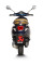 Глушник мотоцикловий Akrapovič Vespa Primavera 125ie 3V / 150ie 3V/ Sprint 125ie 3V/ 150ie 3V (21-22) чорна нержавіюча сталь/ вуглецеве волокно