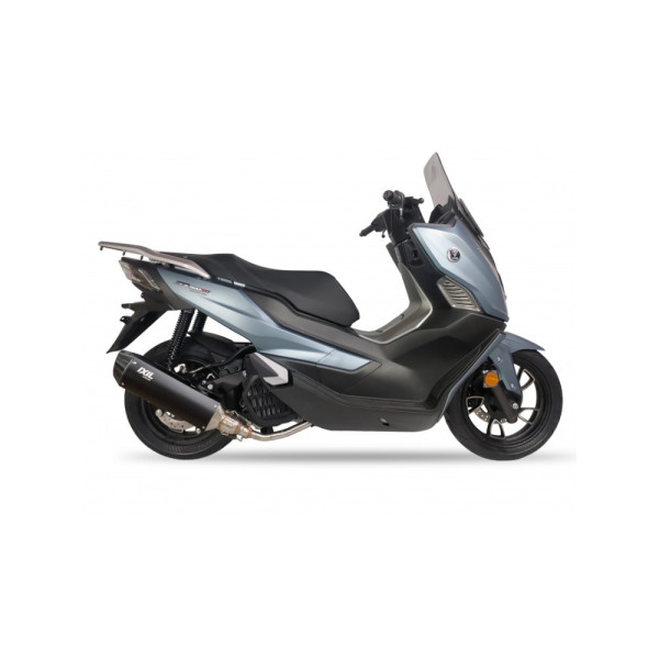 Повний вихлопний систем IXIL V4B Hexoval Xtrem Voge SR1 GT 125 (23-) чорний