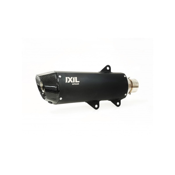 Повний вихлопний систем IXIL V4B Hexoval Xtrem Voge SR1 GT 125 (23-) чорний