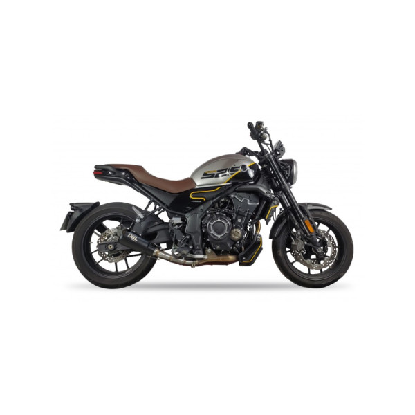 Глушник мотоцикловий IXIL RB Race Xtrem Voge 525 AC (23-)/ 500 AC (21-22), чорний