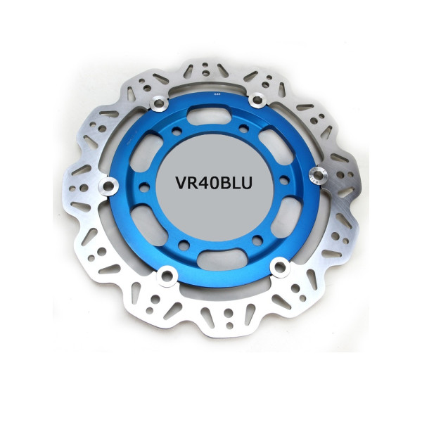 Гальмівний диск EBC VR640BLU VEE ROTOR синій на перед.