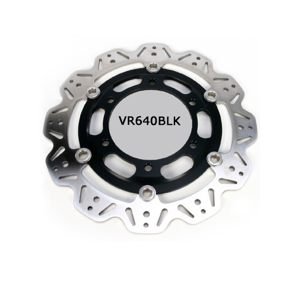 Гальмівний диск EBC VR640BLK VEE ROTOR чорний на перед. Діаметр 310mm.