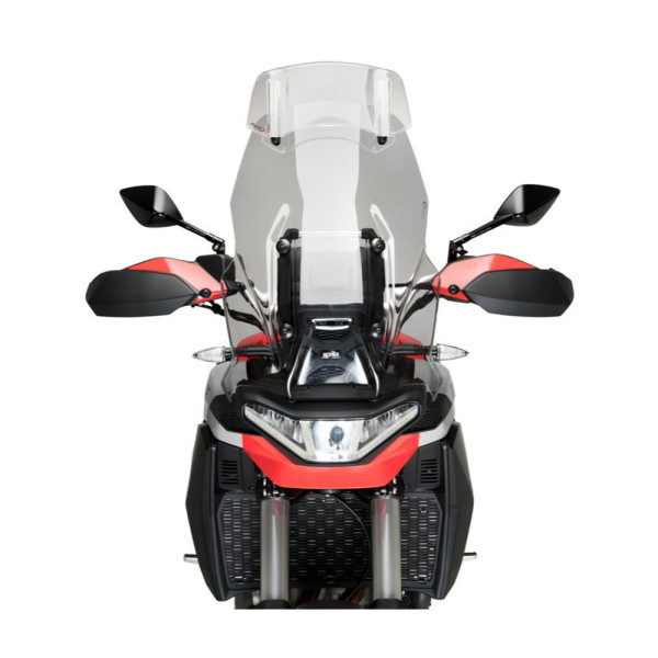 Мотоциклетний туристичний щиток PUIG для моделі Aprilia Tuareg 660 (22-) з дефлектором легке затемнення