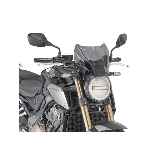 Мотоциклетний екран Kappa 1173SK Honda, Yamaha, Benelli, Keewaya, CF-Moto (обрані моделі) затемнений без кріплення