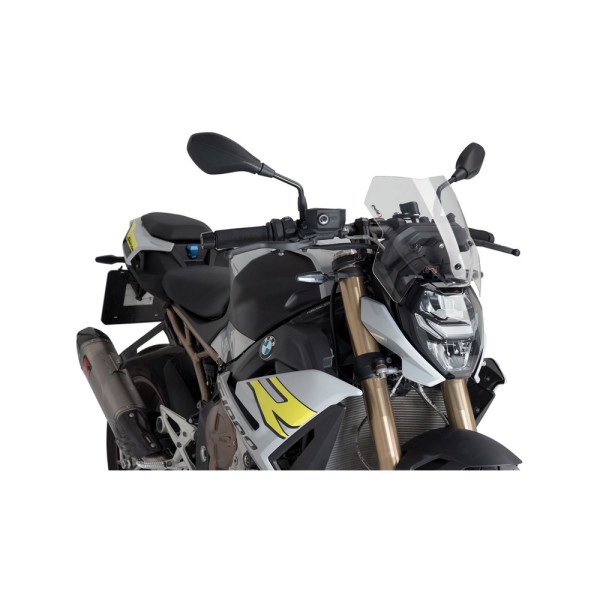Спортивний мотоциклетний екран PUIG BMW S1000R (21-) прозорий без орг. кронштейна