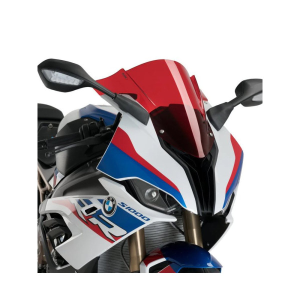 Спортивний щиток PUIG для BMW S1000RR (19-), M1000RR (20-) червоний