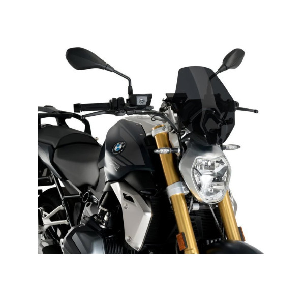 Спортивний обтікач PUIG для BMW R 1250 R (19-) сильно затемнений