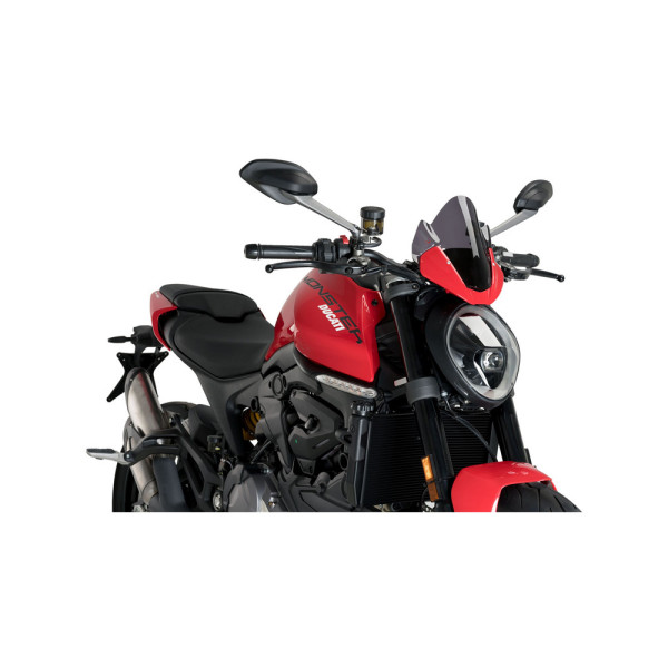 Спортивний мотоциклетний щиток PUIG для Ducati Monster 937 / Plus (21-) сильно затемнений