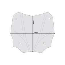 Мотоциклетний щиток GIVI Honda SH 125-150 (20-)/ SH 350 (21-) затемнений