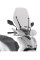 Мотоциклетний щиток GIVI Piaggio 1 (21-)/ Honda SH 125/ 150 (20-)/ SH 350 (21-) прозорий креплення до Piaggio доступне окремо