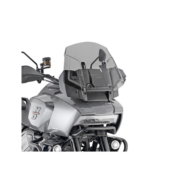 Мотоциклетний щиток GIVI Harley Davidson Pan America 1250 (21-) затемнений кріплення в комплекті