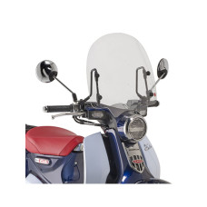 Мотоциклетний щиток Kappa для Honda Super Cub C125 (18-) прозорий монтаж вимагає кріплення A1168AK