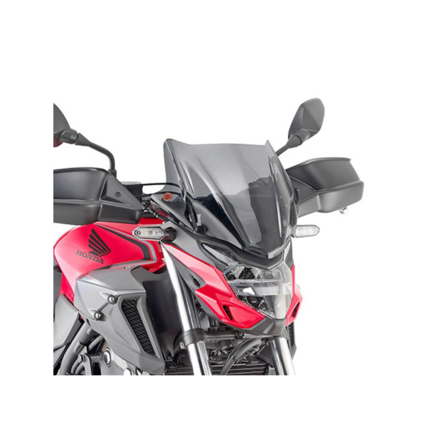 Мотоциклетний щиток Kappa для Honda CB 500 F (19-), Kawasaki Z 900 (20-) затемнений без кріплення