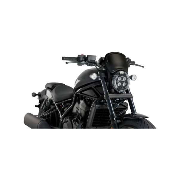 Мотоциклетний обтікач PUIG Retroplate для Honda CMX 1100 Rebel (21-) карбоновий