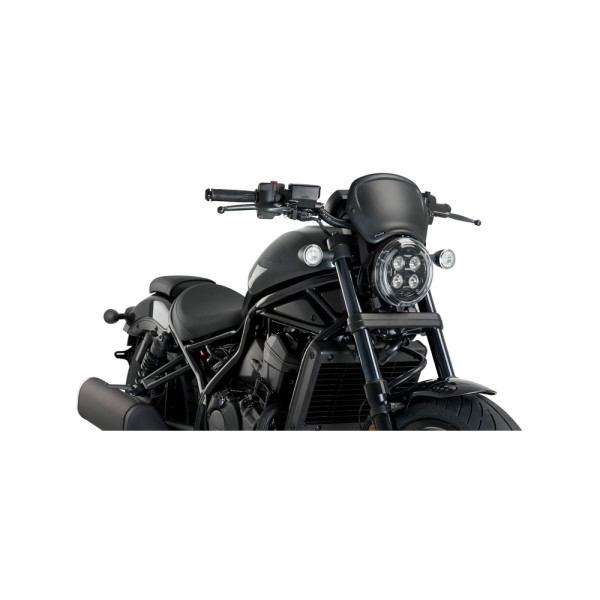 Мотоциклетний обтічник PUIG Retroplate для Honda CMX 1100 Rebel (21-) чорний матовий
