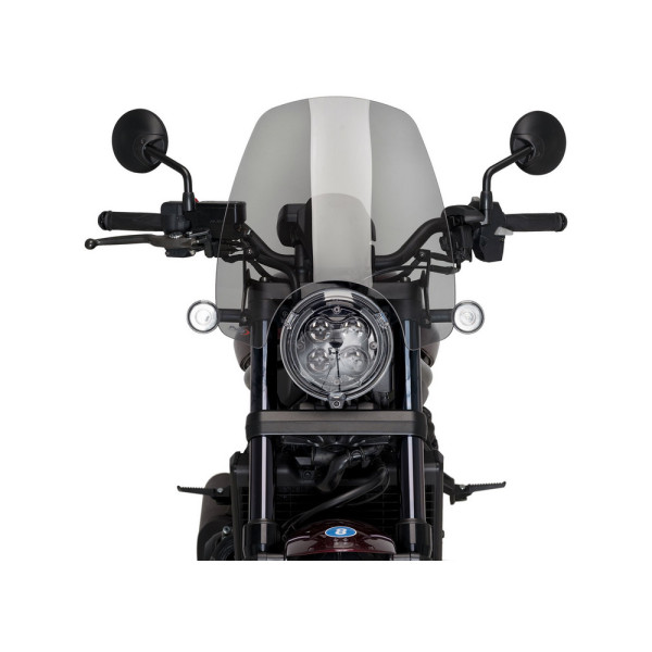 Мотоциклетний туристичний обтічник PUIG Naked New Generation для Honda CMX 1100 Rebel (21-) легке затемнення