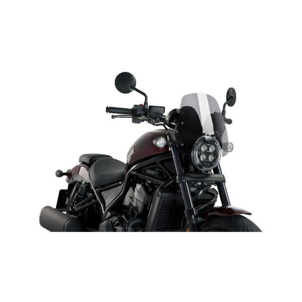 Спортивний мотоциклетний обтічник PUIG Naked New Generation для Honda CMX 1100 Rebel (21-) легке затемнення