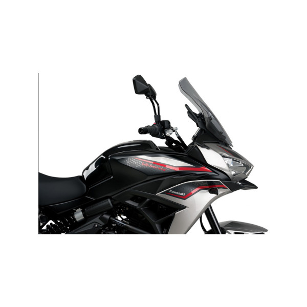 Мотоциклетний туристичний екран PUIG для моделі Kawasaki Versys 650 (22-) легка тонування