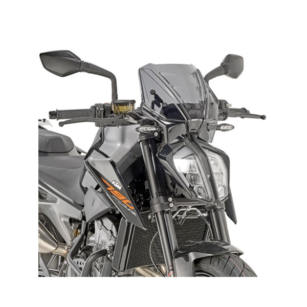 Мотоциклетний щиток GIVI для KTM Duke 790 (18-20) / 890 Duke (21-) затемнений кронштейн у комплекті