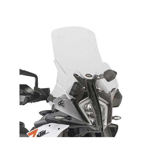 Мотоциклетний екран GIVI для KTM 790 Adventure / 890 Adventure / 890 SMT (23-) прозорий