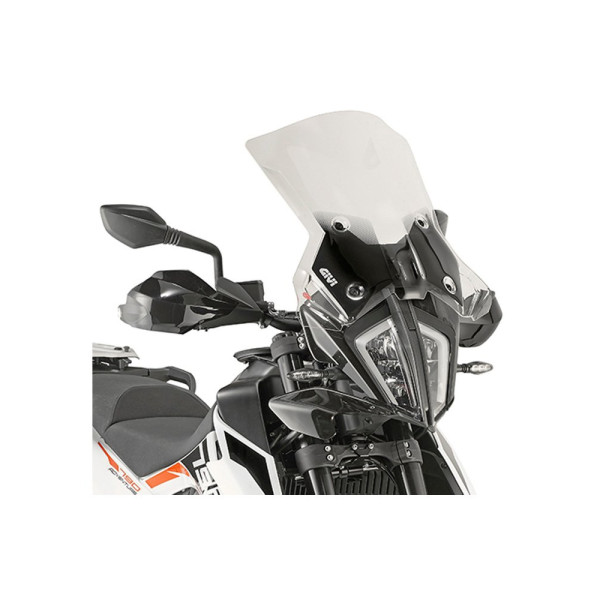 Мотоциклетний щиток Givi для KTM 790 Adventure / R (19-20), 890 Adventure (21-22), 390 Adventure (20-) прозорий креплення в комплекті
