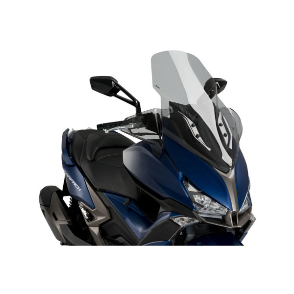 Мотоциклетний туристичний екран PUIG V-Tech для моделі Kymco XCiting S 400 (19-) легкий затемнений
