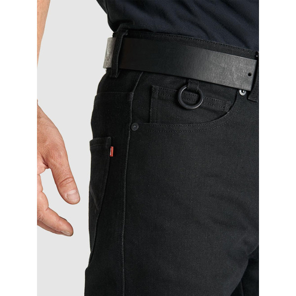 Мотоциклетні джинси Pando Moto Steel Arm 01 Slim чорні