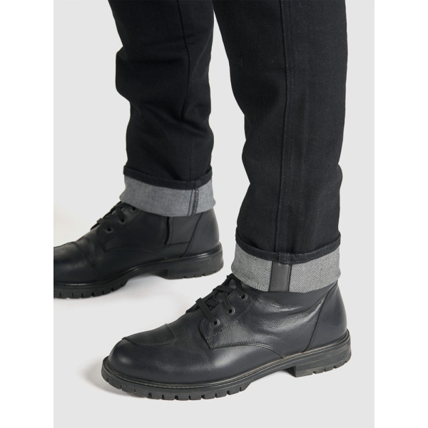Мотоциклетні джинси Pando Moto Steel Arm 01 Slim чорні