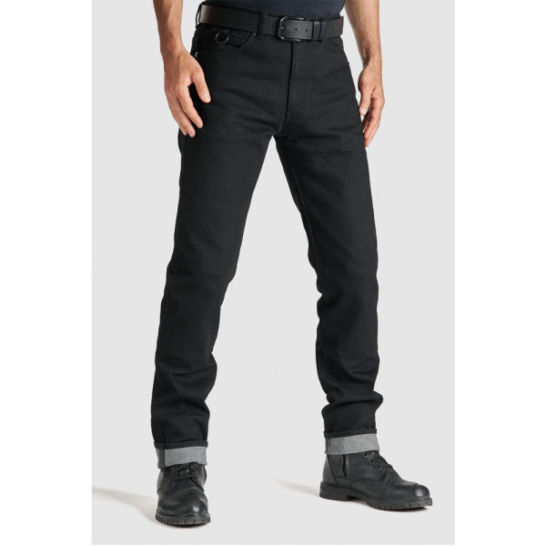 Мотоциклетні джинси Pando Moto Steel Arm 01 Slim чорні