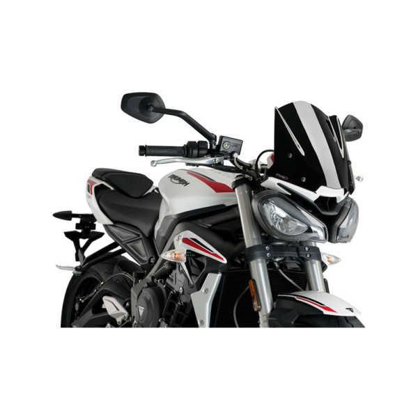 Вітрове скло PUIG для Triumph Street Triple R/RS/S (20-) чорне