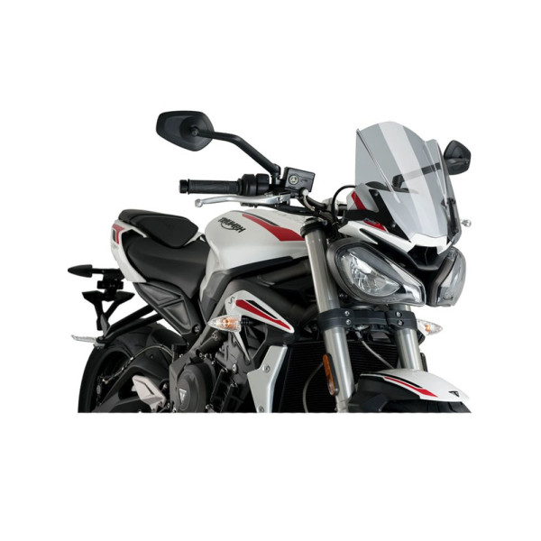 Вітрове скло PUIG для Triumph Street Triple R/RS/S (20-) легке затемнення