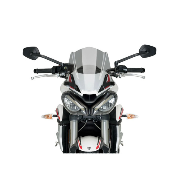 Вітрове скло PUIG для Triumph Street Triple R/RS/S (20-) легке затемнення