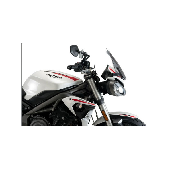 Вітрове скло PUIG для Triumph Street Triple R/RS/S (20-) легке затемнення