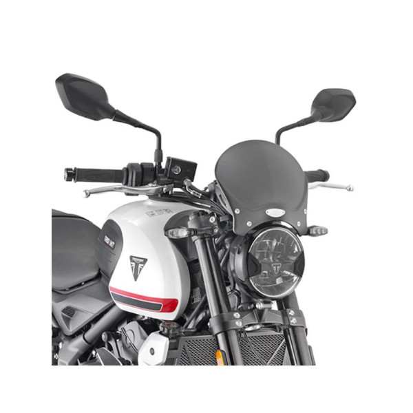 Мотоциклетний щиток Givi 100ALB для Triumph Trident 660 (21-) чорний креплення в комплекті