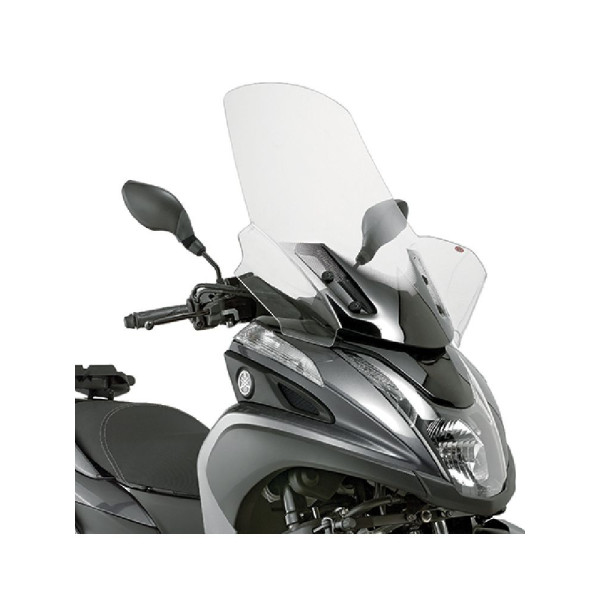 Мотоциклетний щиток Kappa для Yamaha Tricity 125-155 (14-) прозорий без кріплення